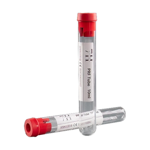 PRP rör 16x 120mm 10 ml glasrör med ACD-A + GEL + Biotin