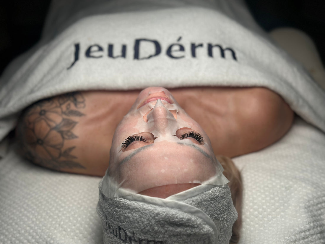 JeuDérm handduk - Vit